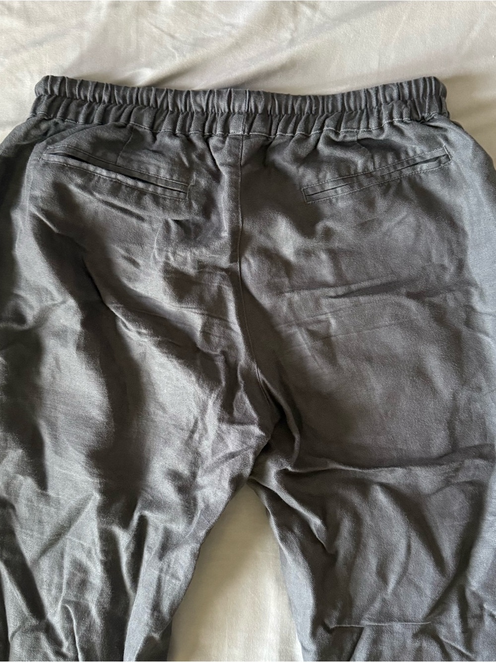 QUINCE Cotton Linen Twill Straight Leg Pant - Picture 11 of 12